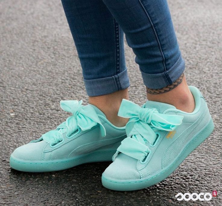 Puma suede women green discount