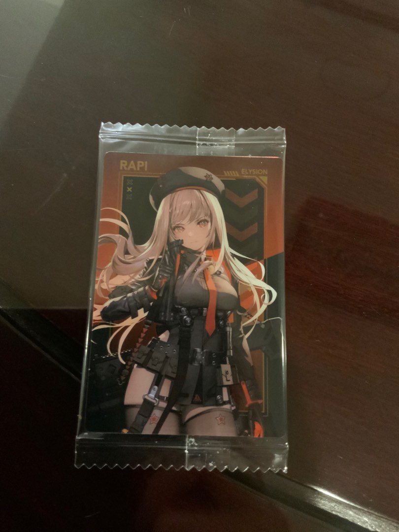Nikke Cards Rapi Rapi Nikke wafer card, Hobbies & Toys, Toys & Games on Carousell