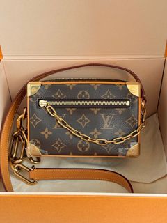 Louis Vuitton Monogram Tapestry Mini Soft Trunk in Coated Canvas with  Silver-tone