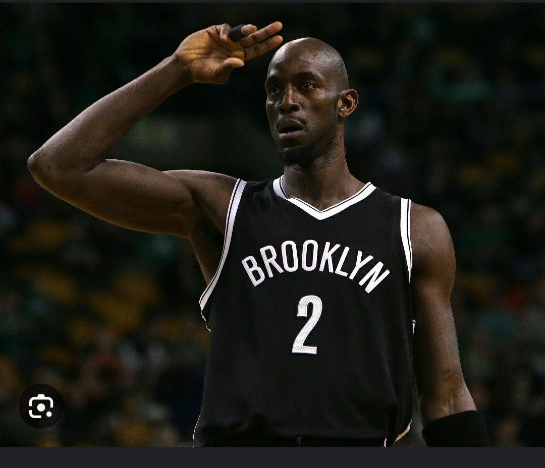 RARE NBA KEVIN GARNETT BROOKLYN NETS Nick Name The Big