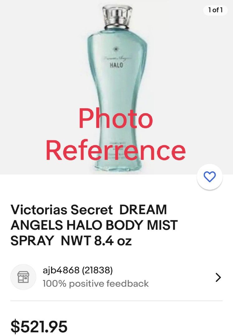 Victoria's Secret Dream Angels HALO Angel Mist 8.4 Oz