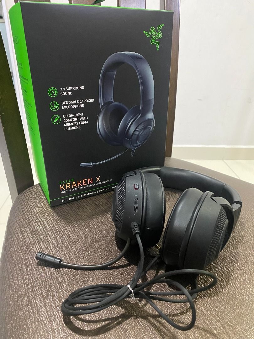 Razer KRAKEN X Audio Headphones Headsets on Carousell