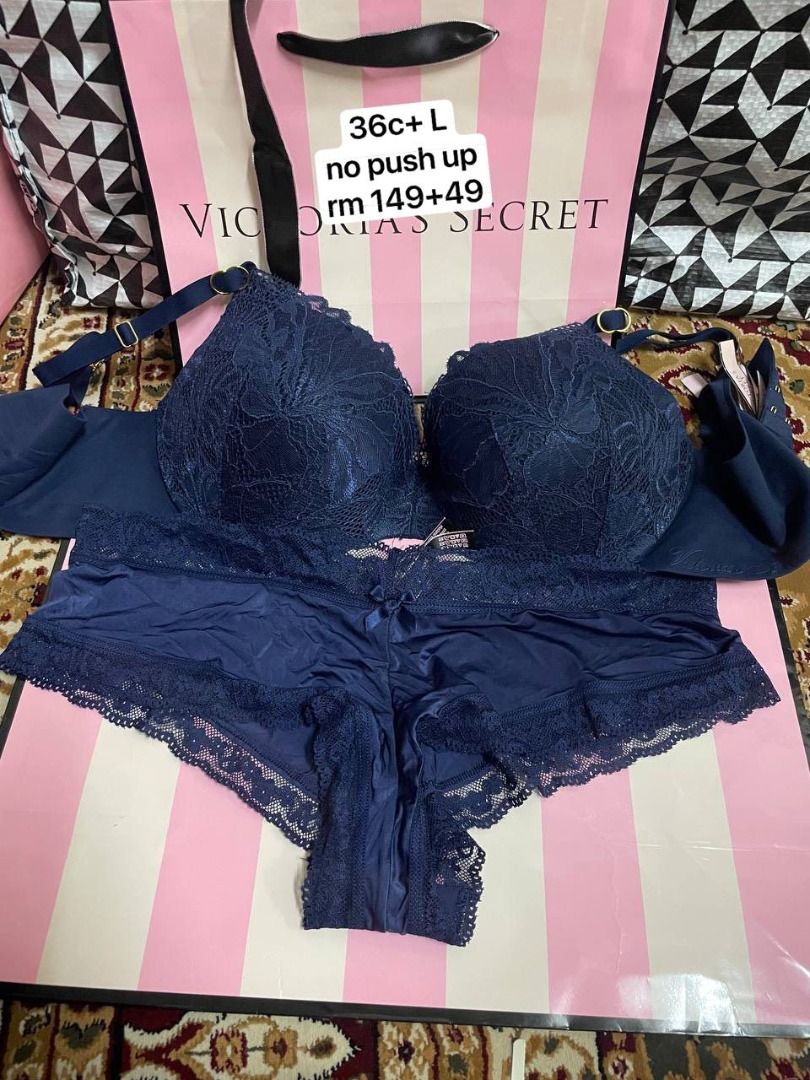 READY STOCK VICTORIA SECRET 36C NO PUSH UP, Women's Fashion, New  Undergarments & Loungewear on Carousell