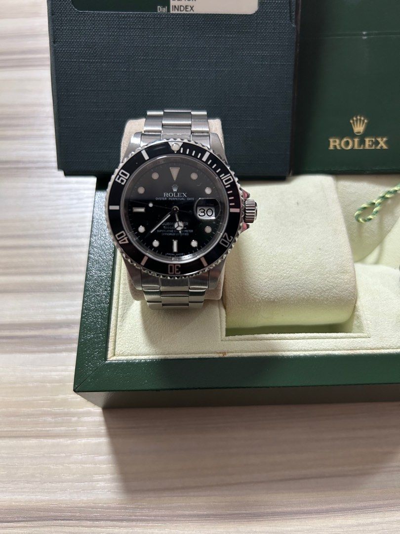 Rolex Submariner 40mm Ref.16610 T Complete Set Luxury Watches on Carousell