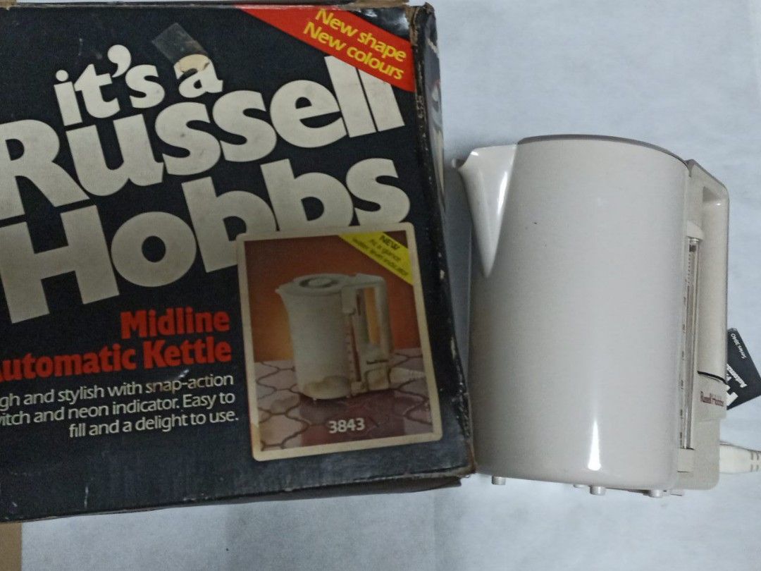 Russell Hobbs Kettle ( Made in Great Britain) Retro, TV & Home