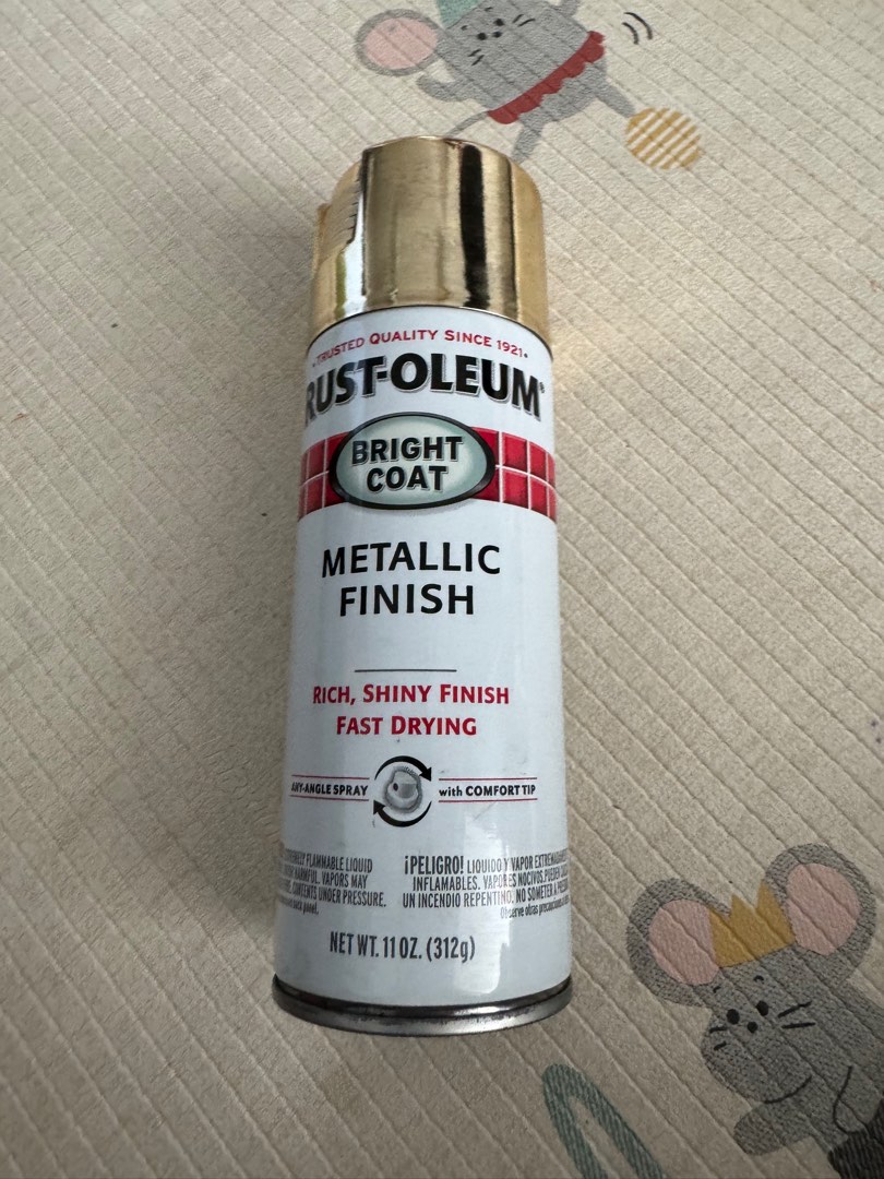 Rust oleum metallic spray paint, Hobbies & Toys, Stationery & Craft