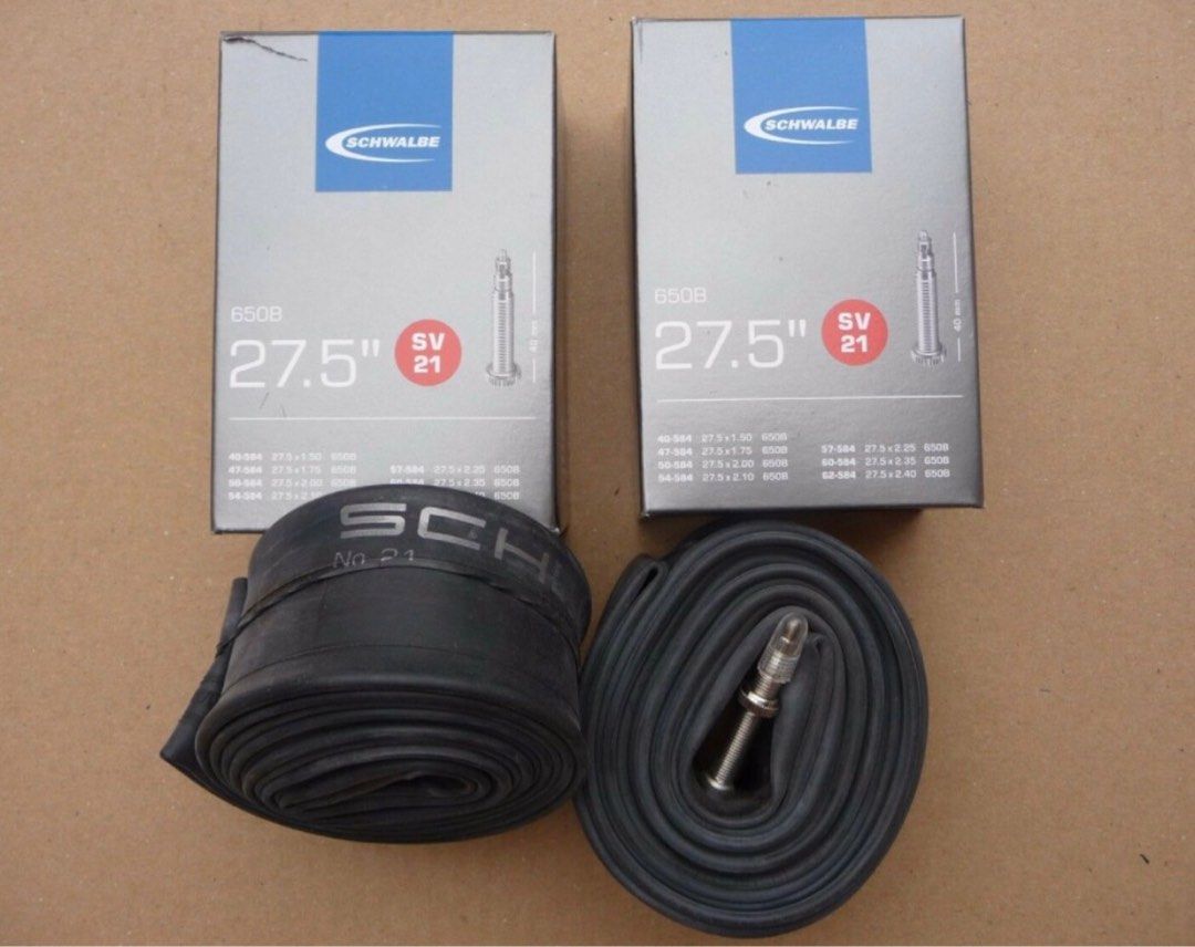 650b inner tube presta