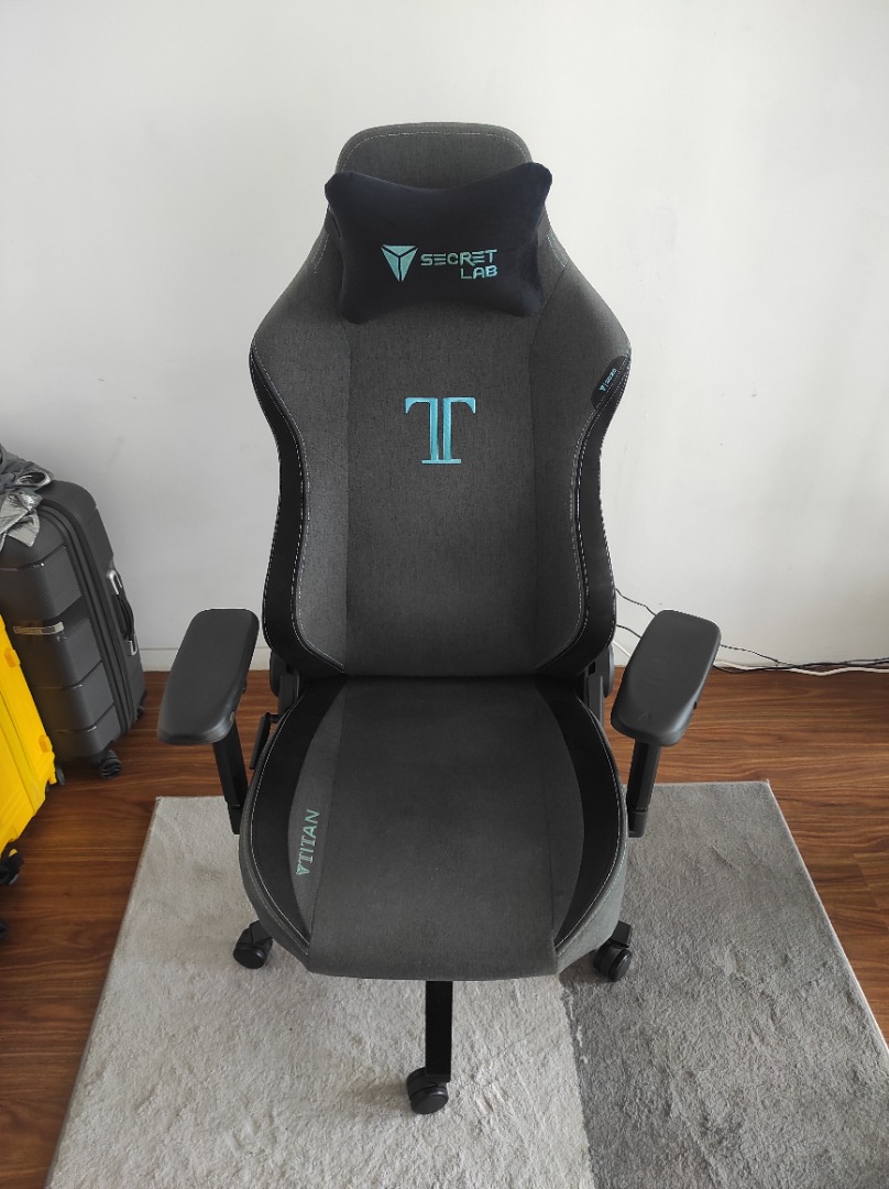 Secretlab TITAN 2020 - Charcoal Blue SoftWeave Fabric, Furniture & Home ...