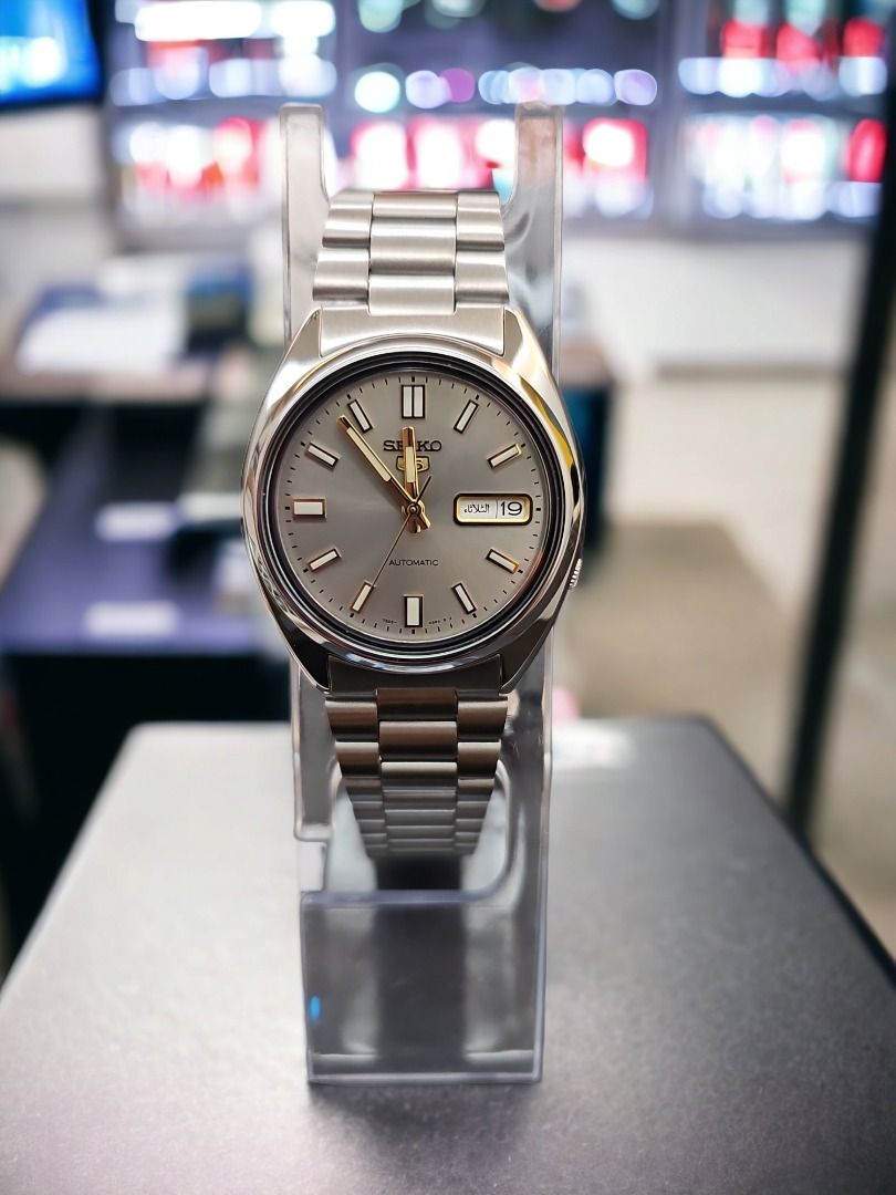 Seiko 5 SNXS75K1 Gray Automatic Watch