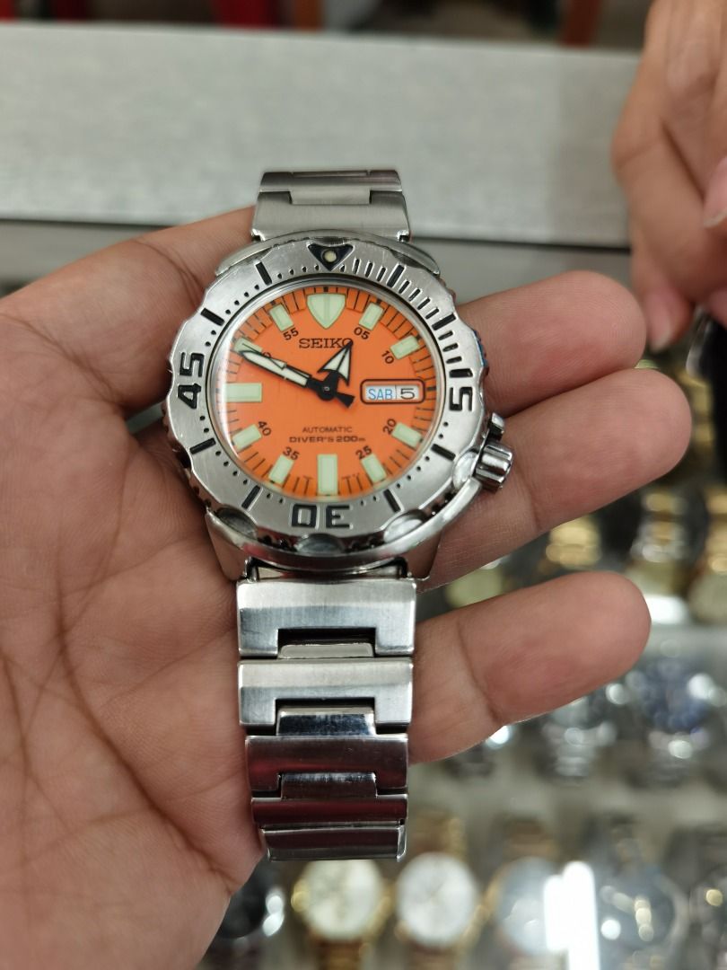 Seiko orange monster gen 1 deals
