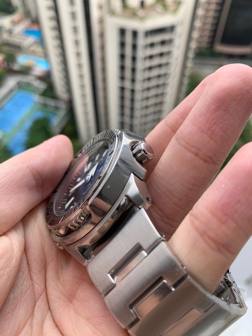 Seiko Tuna prospex 200M upgraded AR sapphire crystal Men s