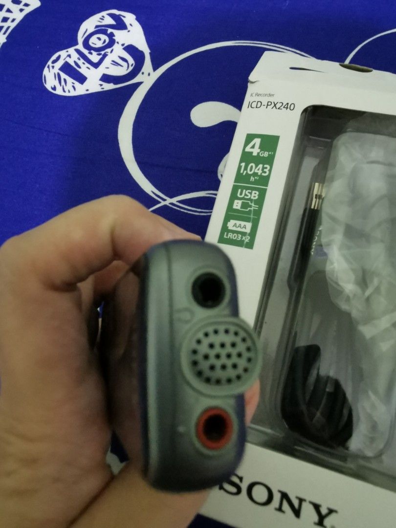Sony ICD PX240 Digital Voice Recorder, Audio, Voice Recorders on Carousell
