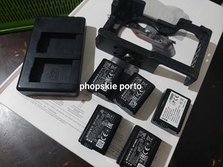 Rav power dual dock charger also selling original Sony NP FW50 battery for A6000 A6300 A6400 A6500
