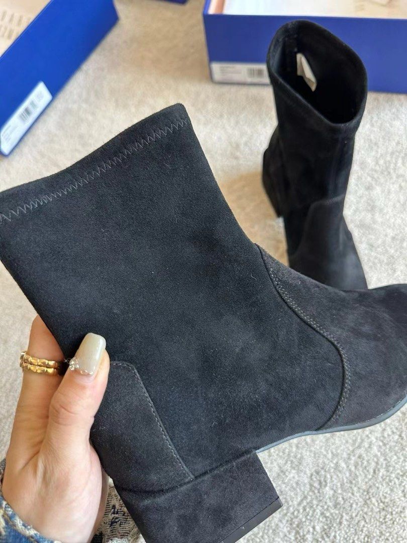 Stuart weitzman accordion boots hot sale