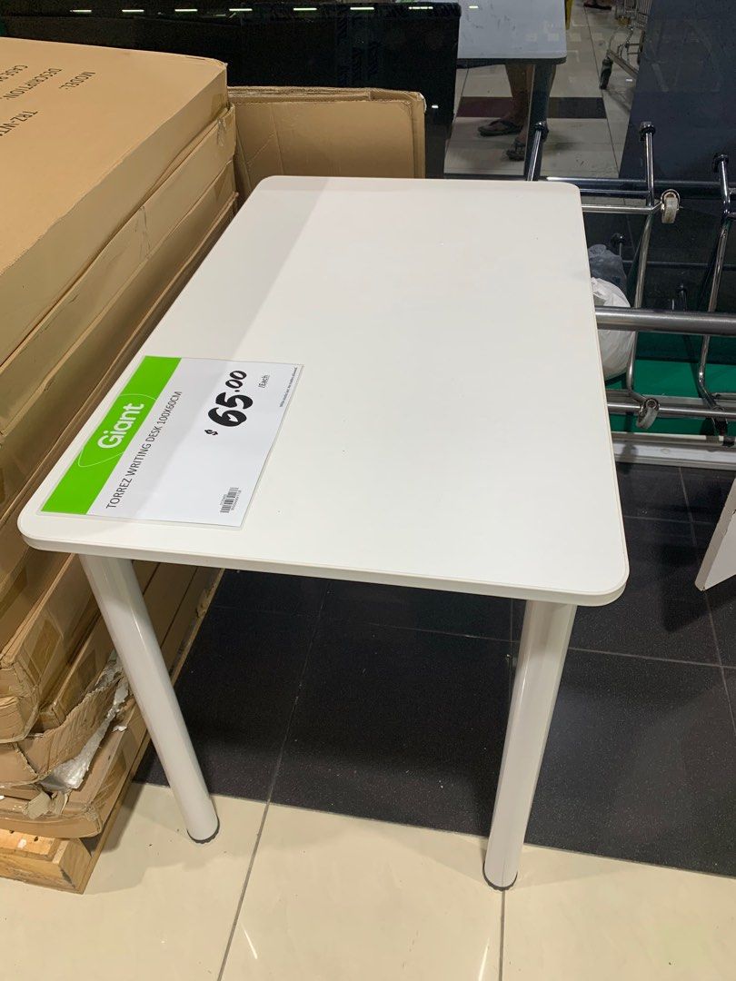 Study table (Category: Tables & Sets) located in Singapore. Submitted by ct.zen.3 (Listing ID 1264936365, Image 2). Description: Available 2 pieces,$50 each.