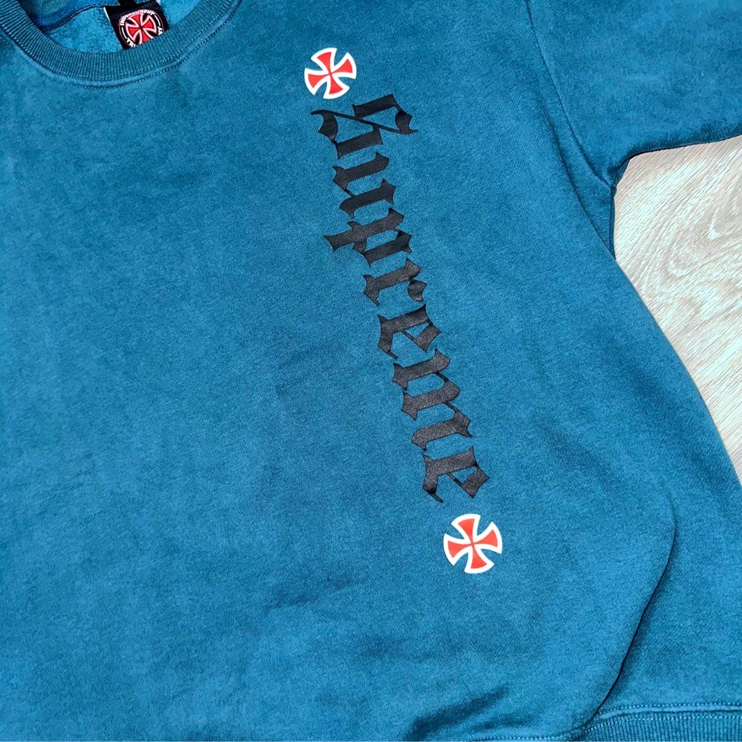 Supreme independent sweater hot sale