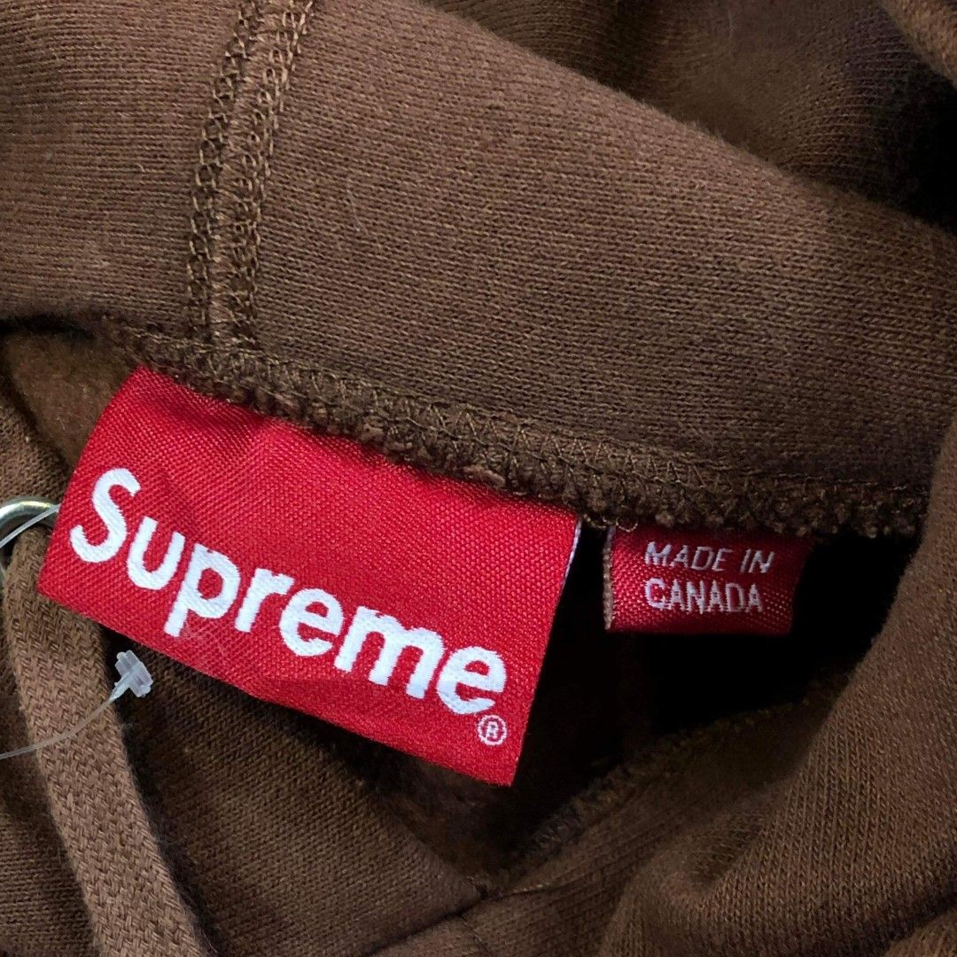 supreme new york hoodie red