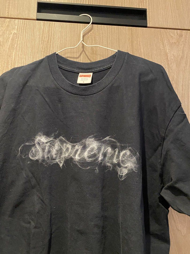 Supreme smoke tee size L, 名牌, 服裝- Carousell