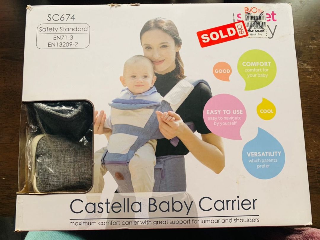 Castella deals baby carrier