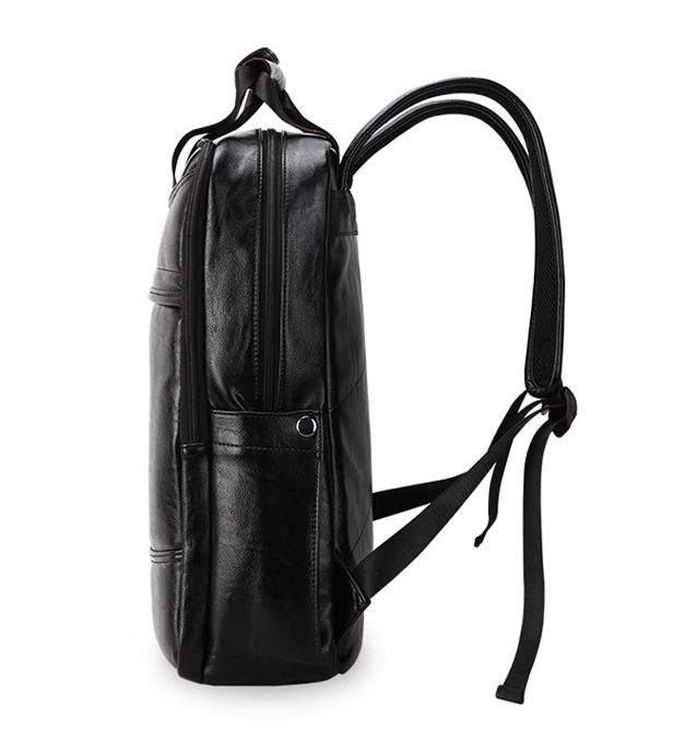 Takumi Leather Slim Backpack Office School Bag Men s Fashion