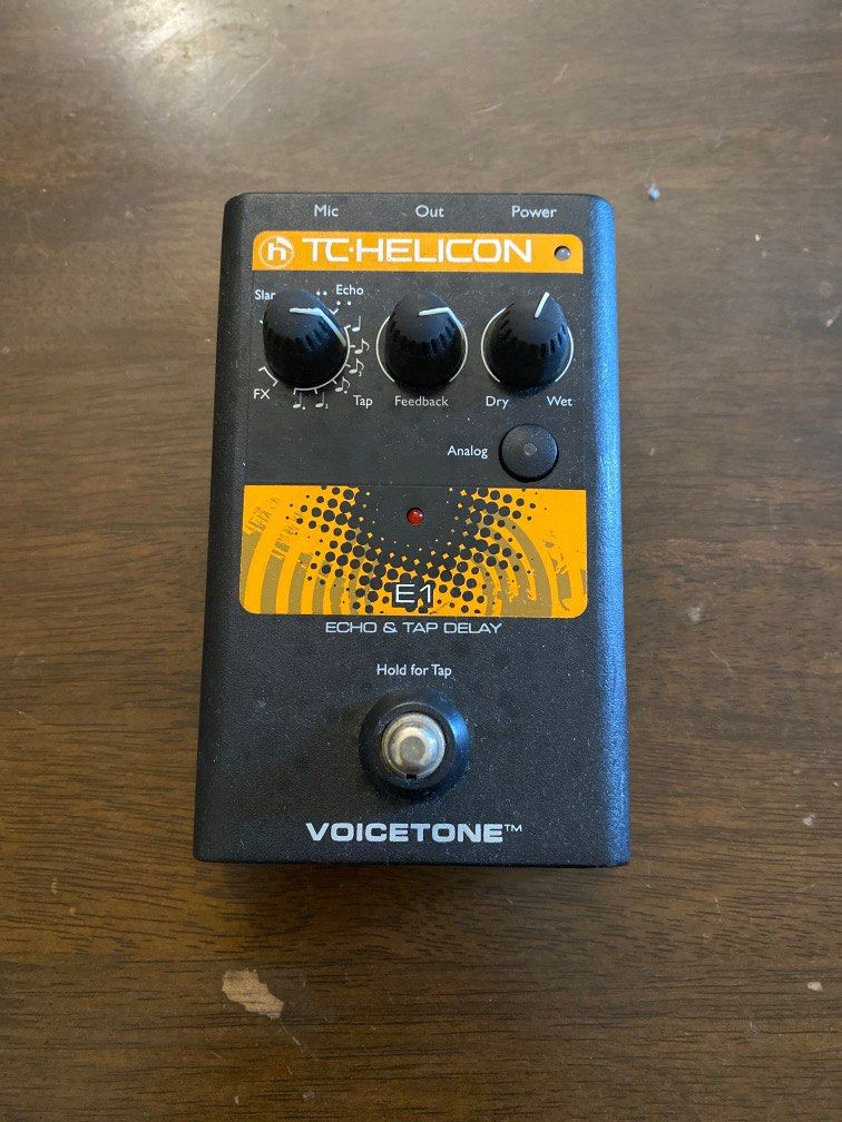 TC HELICON Voicetone E1 Vocal Effects Processor, Hobbies & Toys