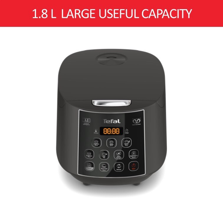 Tefal AI (RK736B) 1.8L easy rice plus cooker, TV & Home Appliances