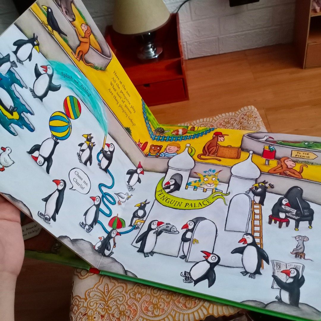 The Tickle Book A Lift the Flap Book, Hobbies & Toys, Books & Magazines ...