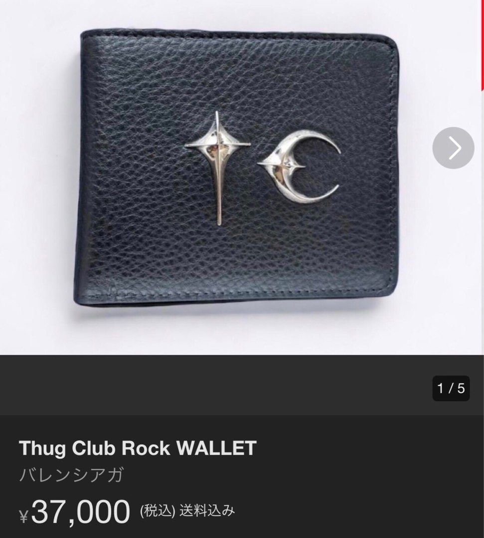 メンズthug club ROCK WALLET 財布