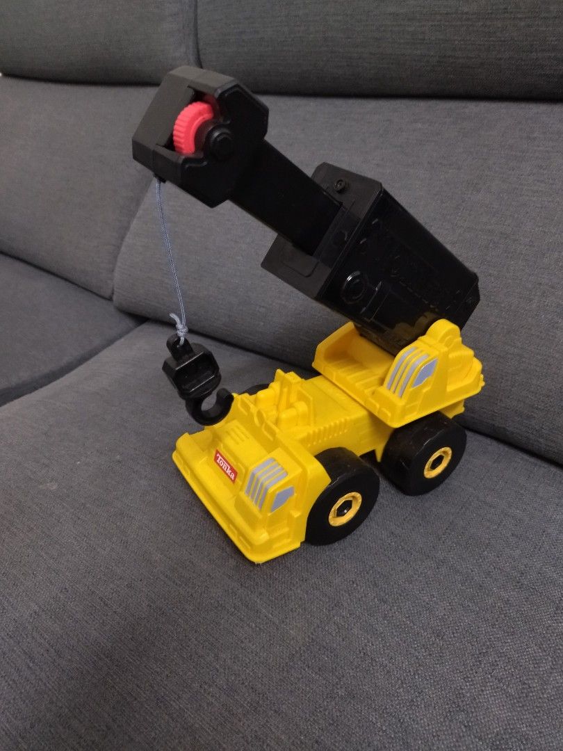 Metal tonka crane deals