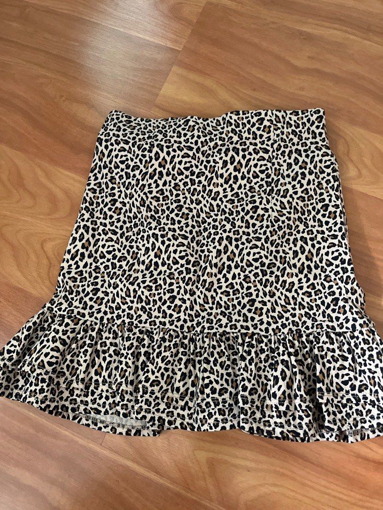 Topshop animal print maxi bias skirt in multi - ShopStyle