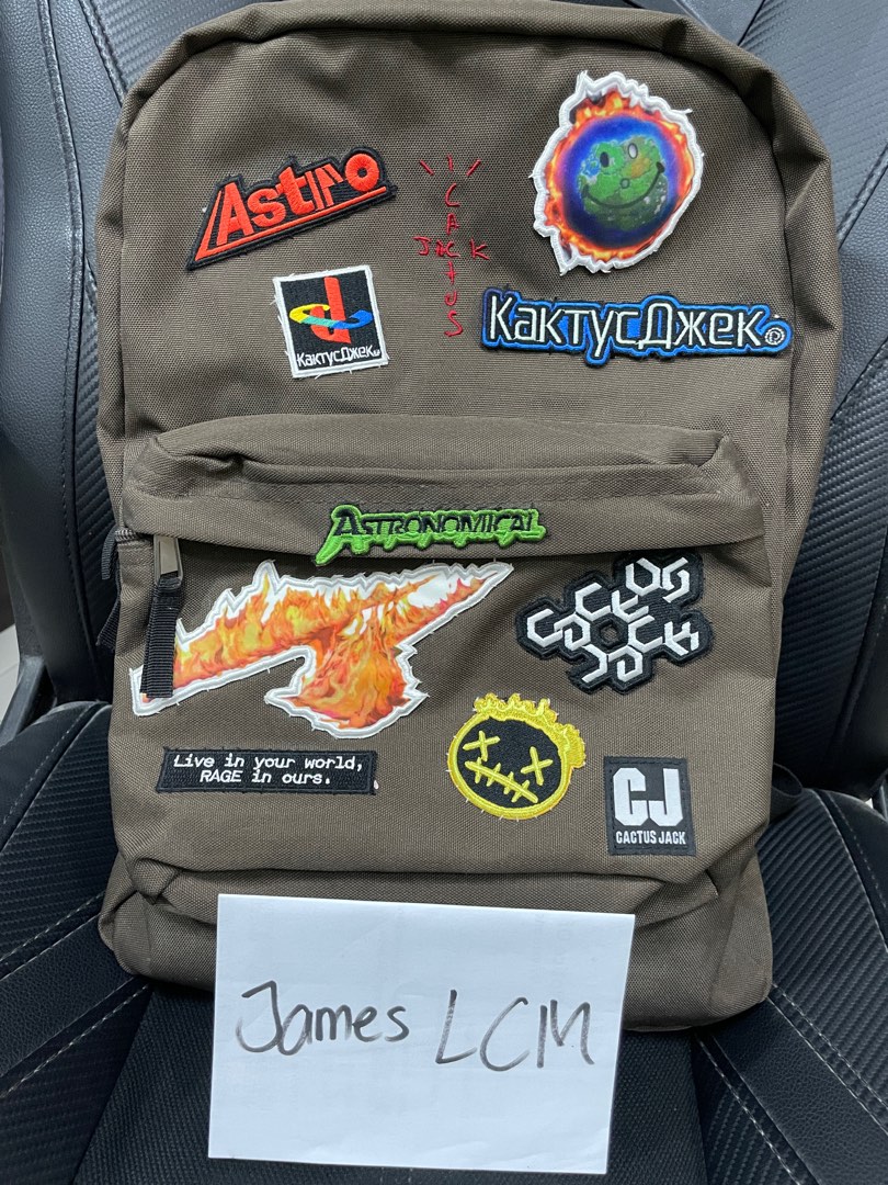 Travis scott backpack clearance