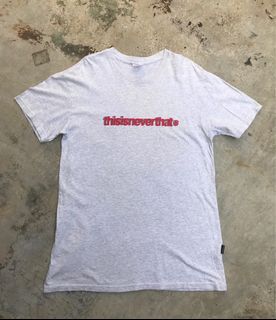 T-shirt Thisisneverthat Light Grey Preloved Size M
