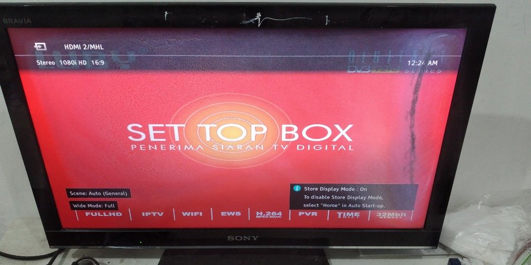 TV Sony Bravia 24 inch, Elektronik, TV & Perlengkapan Hiburan di Carousell