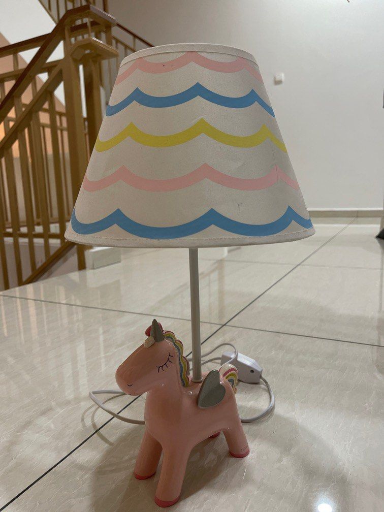 Unicorn bed lamp deals