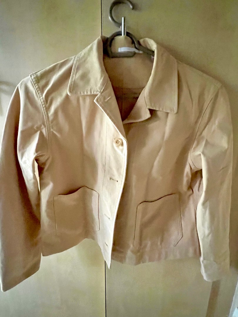 Uniqlo Jersey short jacket, Women's Fashion, Coats, Jackets and