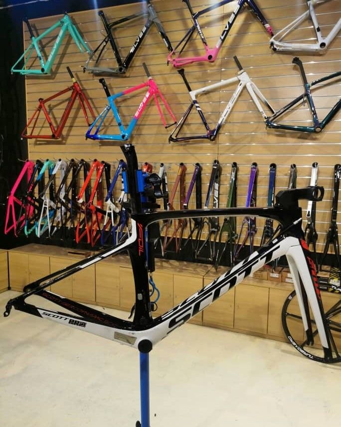 Scott foil top 20 frameset