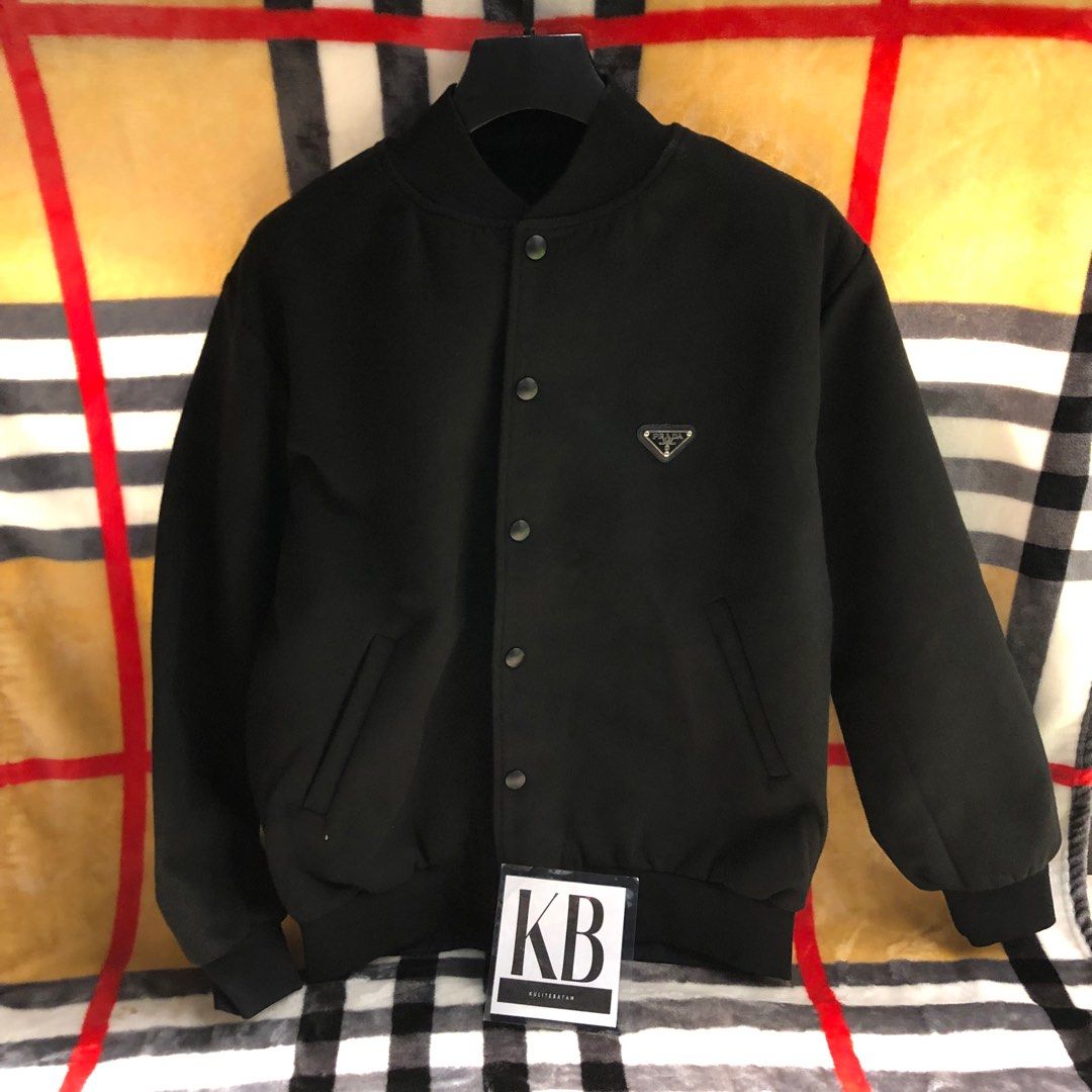 Prada outlet varsity jacket