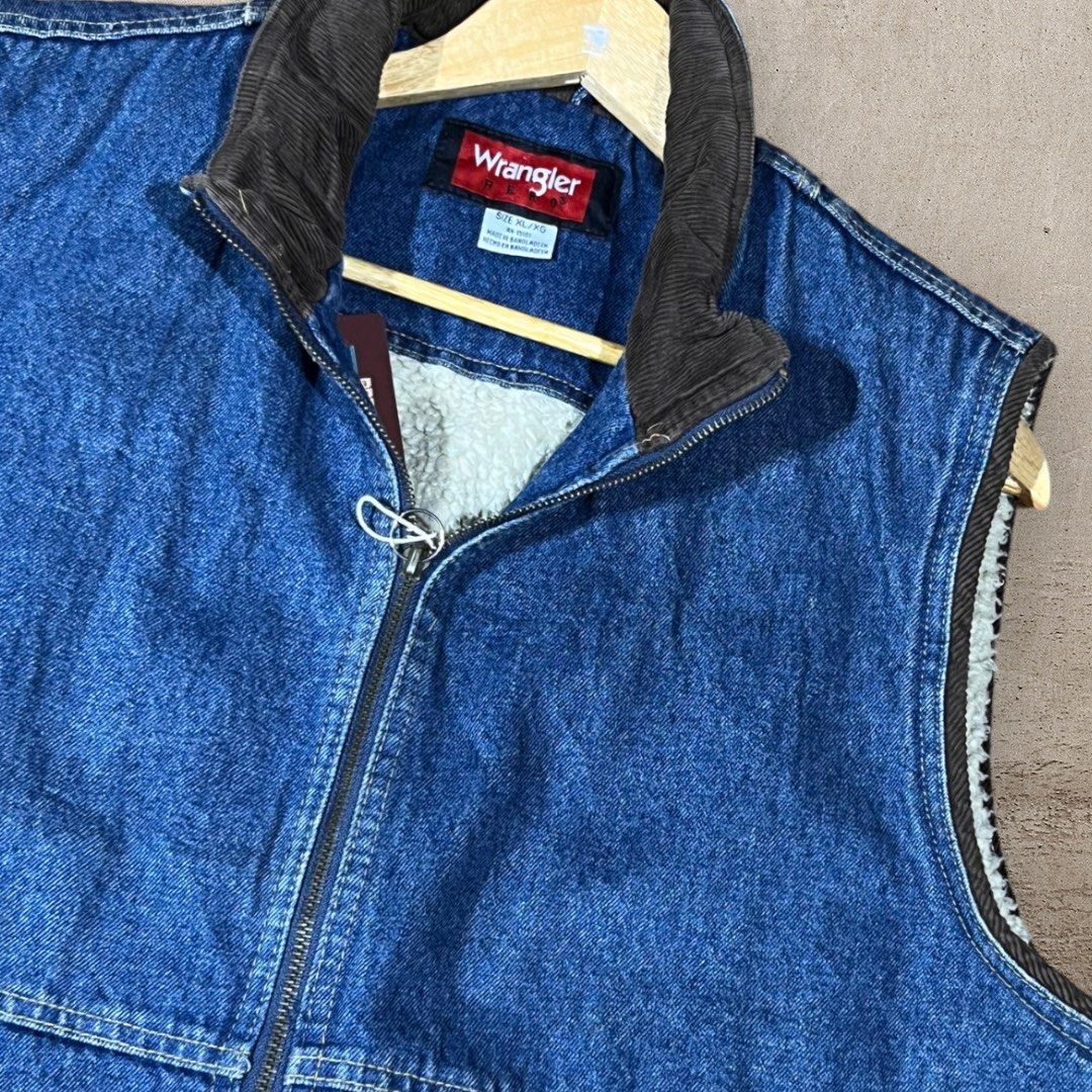 Vintage Wrangler Vest Carousell