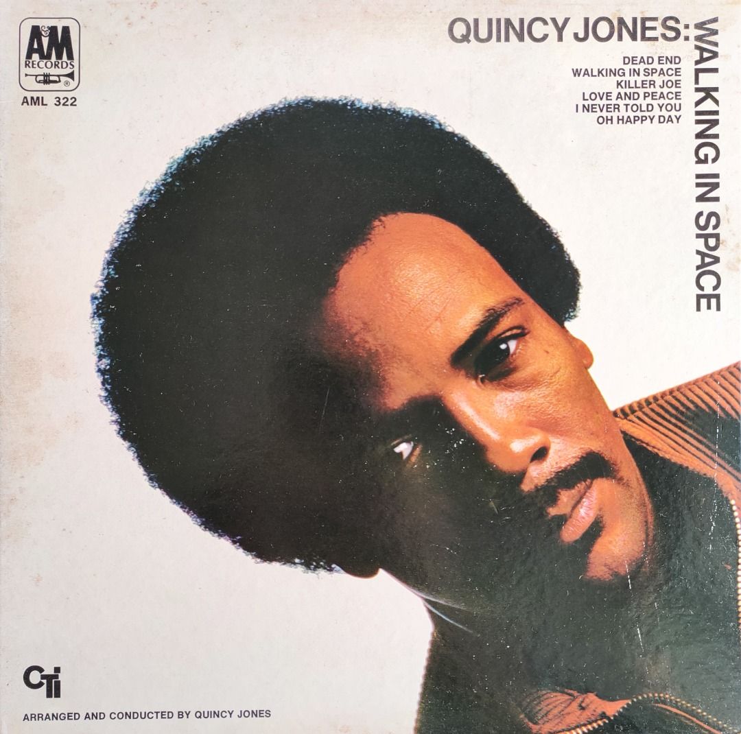 VINYL / 1ST PRESS, JAPAN (1969) / QUINCY JONES WALKING IN SPACE / RAY