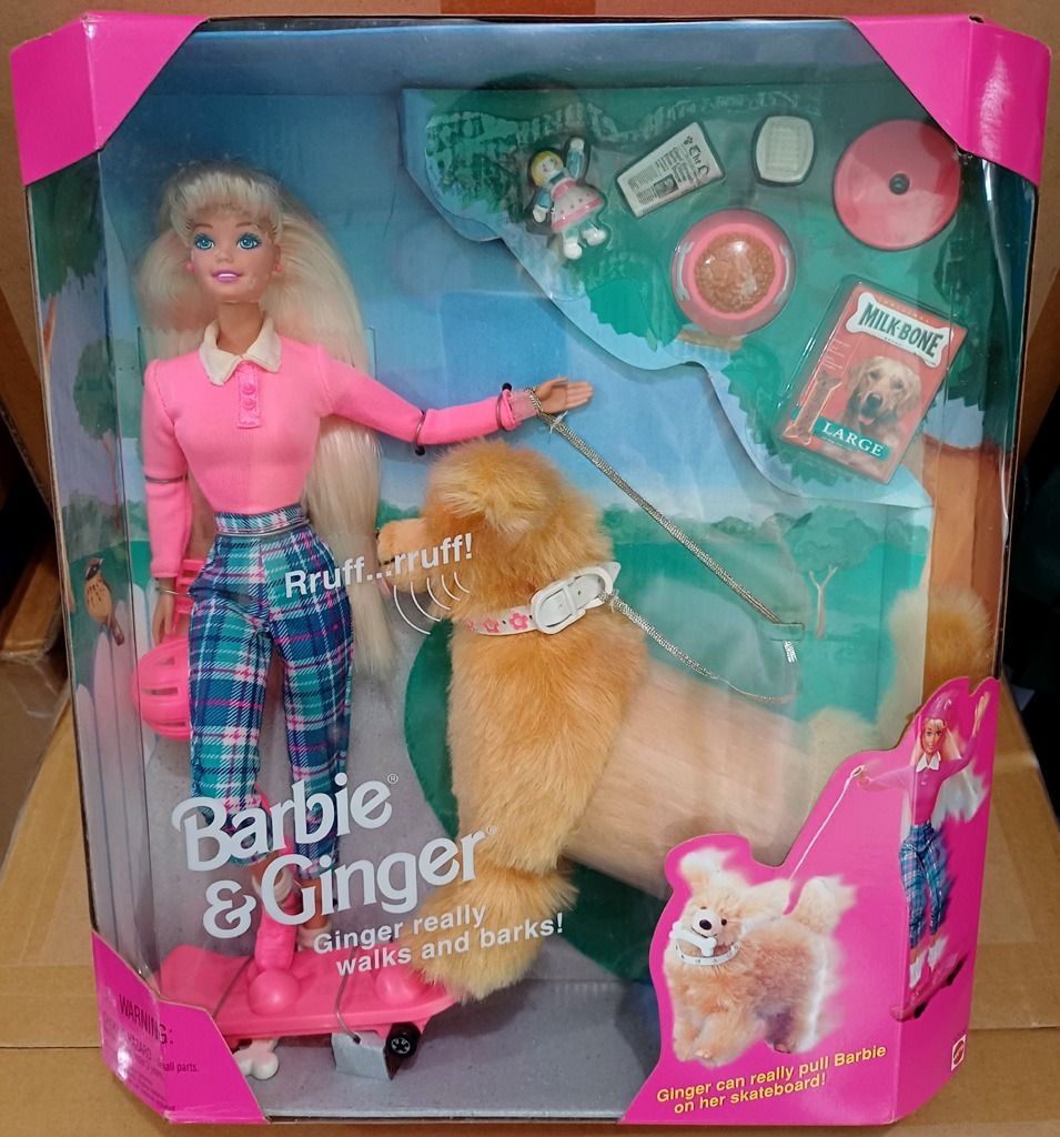 Barbie and ginger hotsell dog