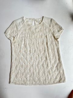 White Chiffon Blouse 白色雪紡女裝上衣64207449968003110