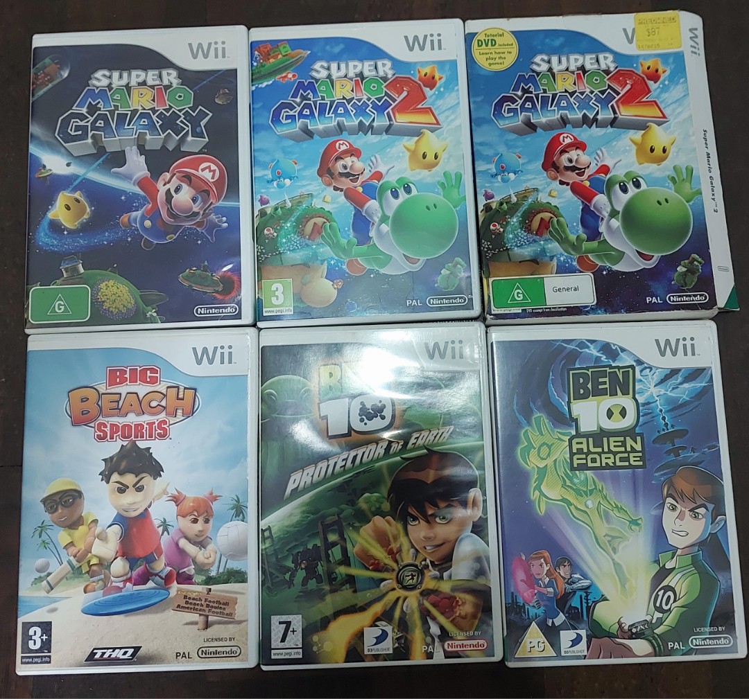 Wii Games, Video Gaming, Video Games, Others on Carousell