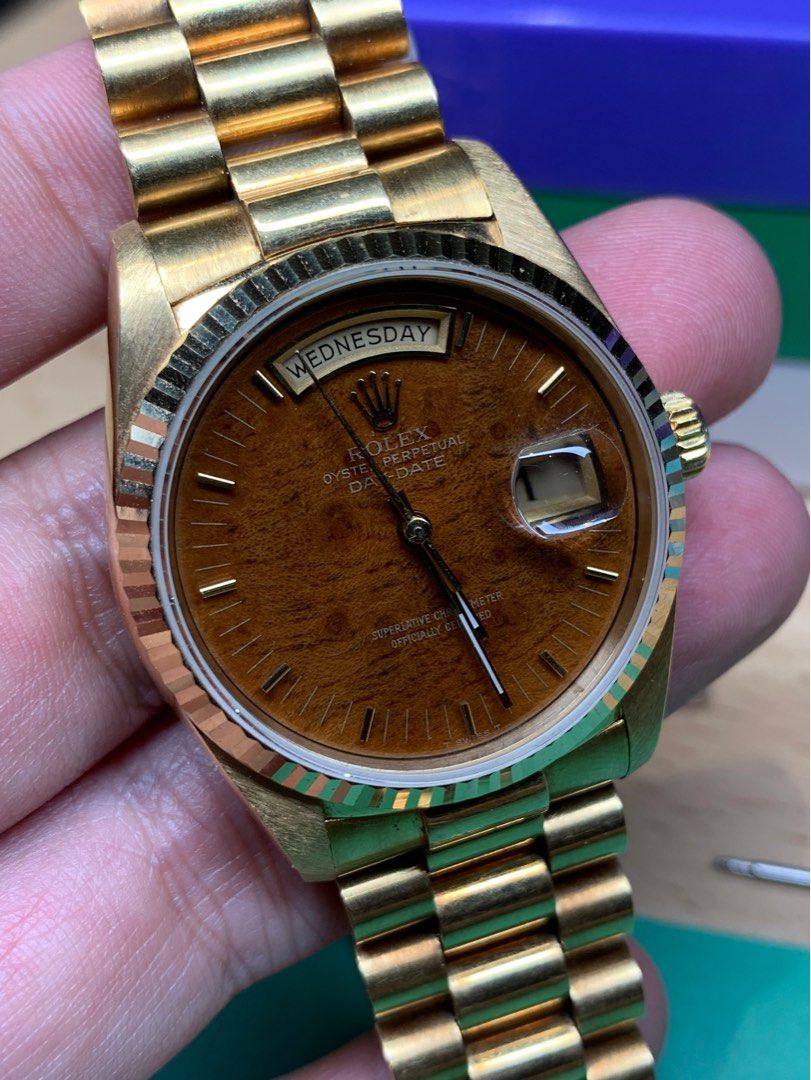Vintage rolex day date gold on sale
