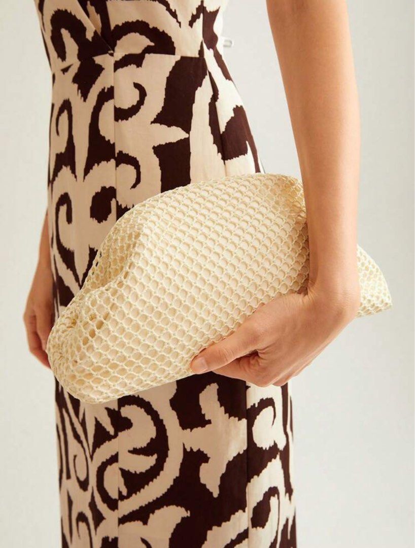 Woven Net clutch bag Women s Fashion Bags Wallets Clutches on