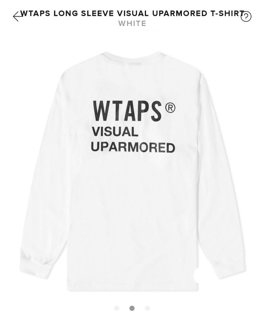 WTAPS L/S visual uparmored Tshirt, Men's Fashion, Tops & Sets