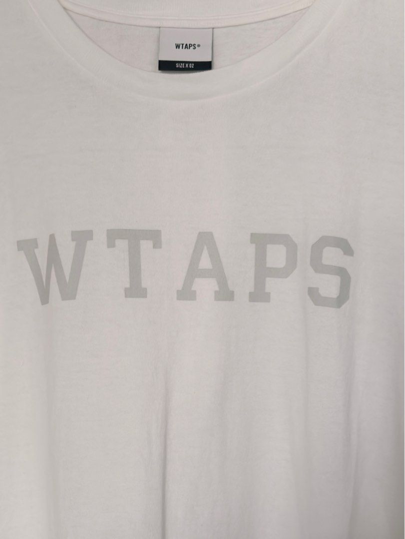 21SS WTAPS BANNER SS COTTON WHITE L LARGE ホワイト 白 Tシャツ Tee ...