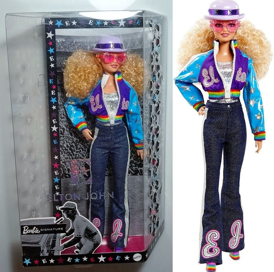 Barbie signature Elton John Barbie Collector Doll