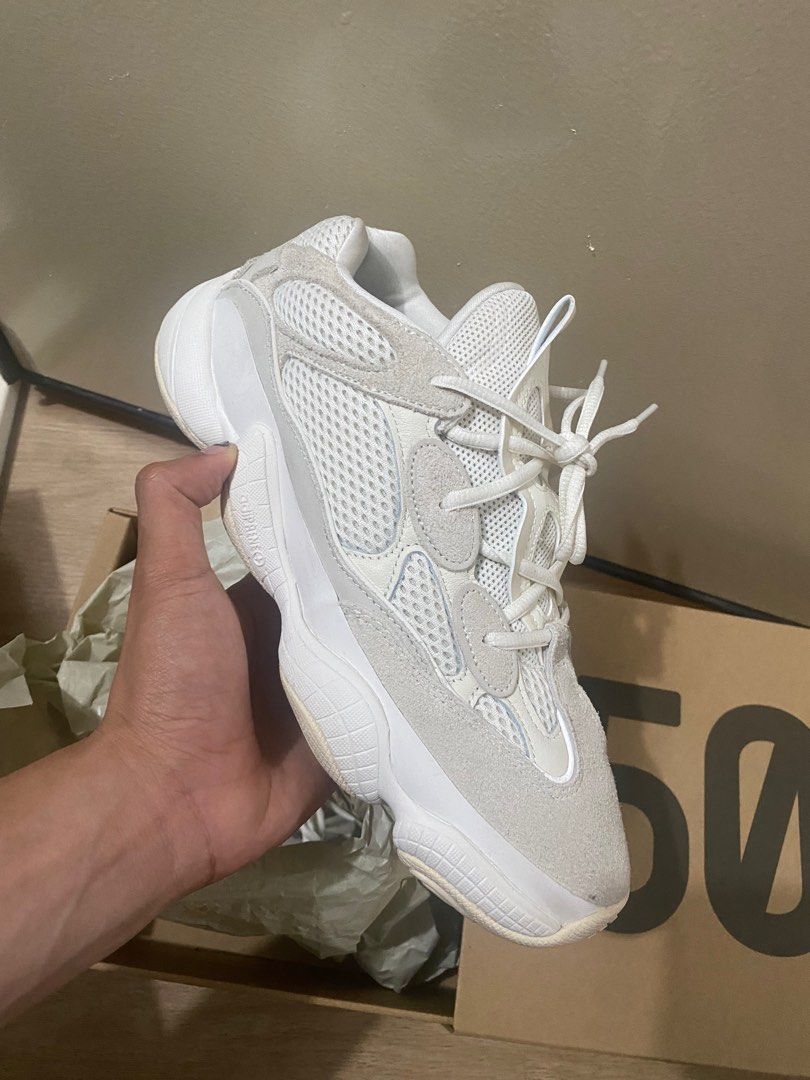 Adidas yeezy 500 store bone white review