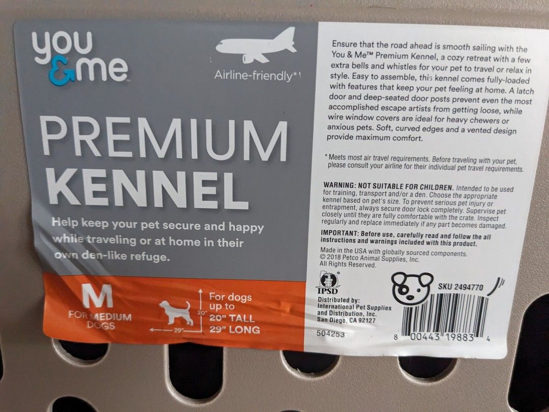 You and me premium kennel 2025