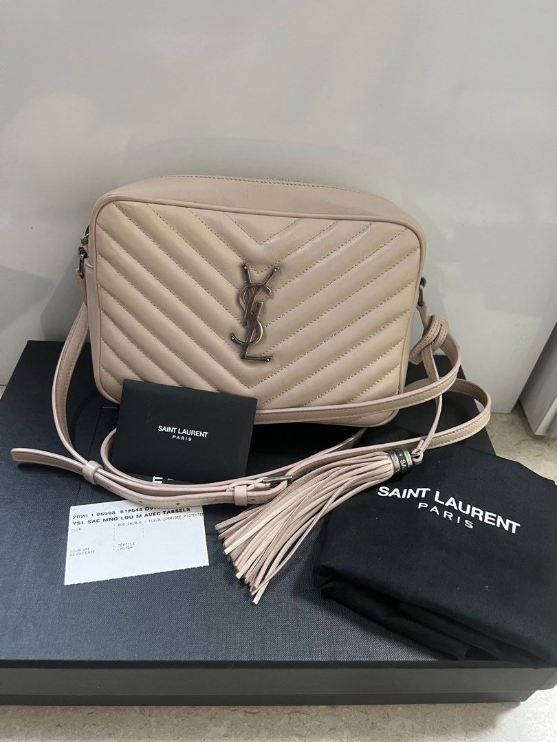 Ysl sac mng lou m avec tassels cheap